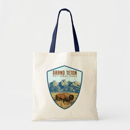 Nationaal park Grand Teton Tote Bag (Voorkant)