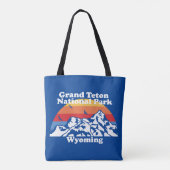 Nationaal park  Grand Teton Tote Bag (Achterkant)