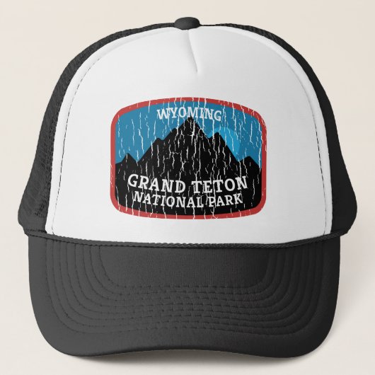 Nationaal park Grand Teton Trucker Pet (Voorkant)