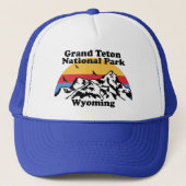 Nationaal park  Grand Teton Trucker Pet (Voorkant)