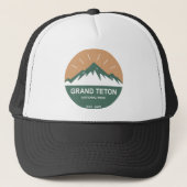 Nationaal park Grand Teton Trucker Pet (Voorkant)