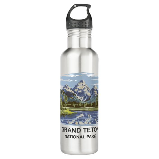 Nationaal park Grand Teton Waterfles (Voorkant)
