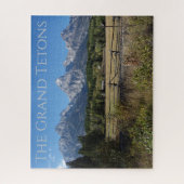 Nationaal park Grand Teton Wyoming Jigzaag Puzzle Legpuzzel (Verticaal)