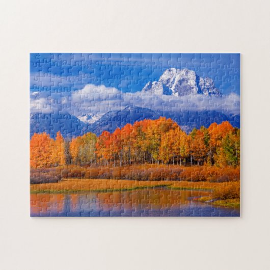 Nationaal park Grand Teton | Wyoming Legpuzzel (Horizontaal)