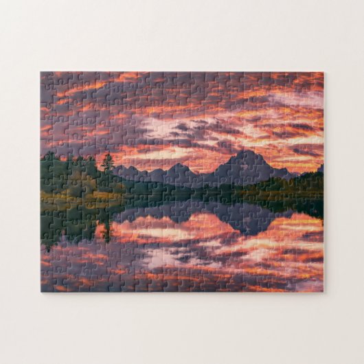Nationaal park Grand Teton, Wyoming Legpuzzel (Horizontaal)