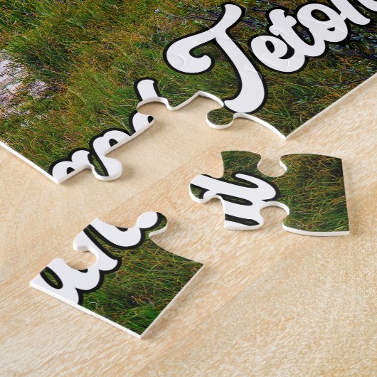 Nationaal park Grand Teton Wyoming Legpuzzel (Zijkant)