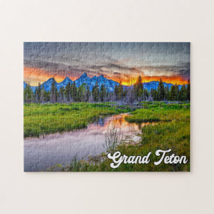 Nationaal park Grand Teton Wyoming Legpuzzel