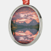 Nationaal park Grand Teton, Wyoming Metalen Ornament (Links)