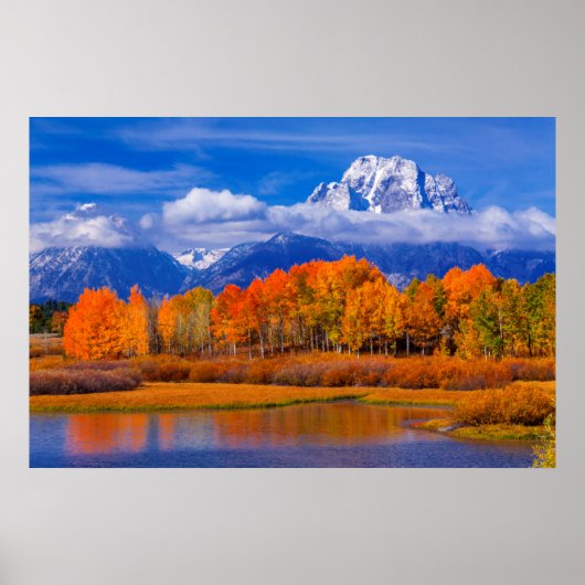 Nationaal park Grand Teton | Wyoming Poster (Voorkant)