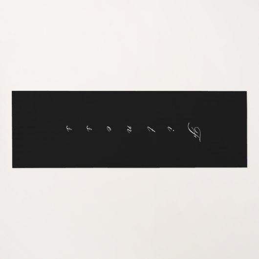 Nationaal park Grand Teton Yogamat (Achterkant (horizontaal))