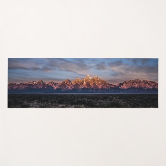 Nationaal park Grand Teton Yogamat (Voorkant (horizontaal))