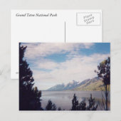 Nationaal park Grand Tetons Briefkaart (Voorkant / Achterkant)
