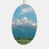 Nationaal park Grand Tetons Keramisch Ornament (Links)