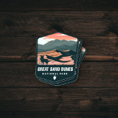 Nationaal park Great Sand Dunes | Afgesneden Stick Sticker