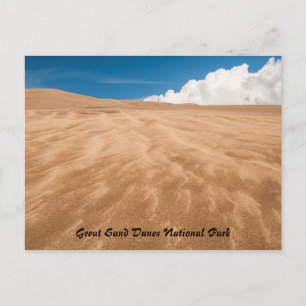 Nationaal park Great Sand Dunes Briefkaart