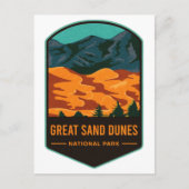 Nationaal park Great Sand Dunes Briefkaart (Voorkant)