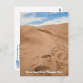 Nationaal park Great Sand Dunes Briefkaart (Voorkant / Achterkant)