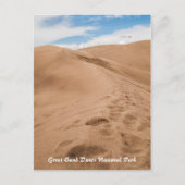 Nationaal park Great Sand Dunes Briefkaart (Voorkant)