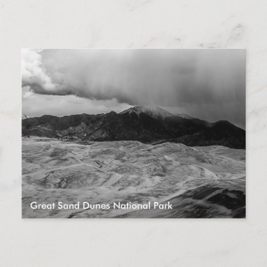 Nationaal park Great Sand Dunes Briefkaart (Voorkant)
