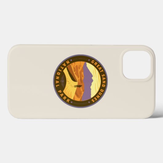 Nationaal park Great Sand Dunes Case-Mate iPhone Case (Achterkant (horizontaal))