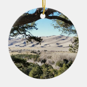 Nationaal park Great Sand Dunes Keramisch Ornament