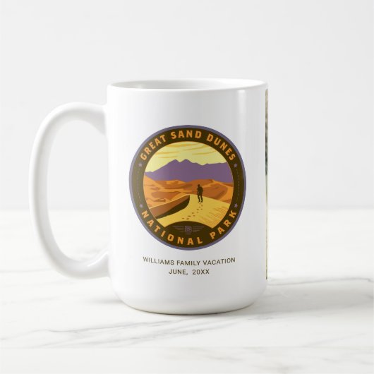 Nationaal park Great Sand Dunes Koffiemok (Links)