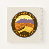 Nationaal park Great Sand Dunes Notitieboek (Achterkant)