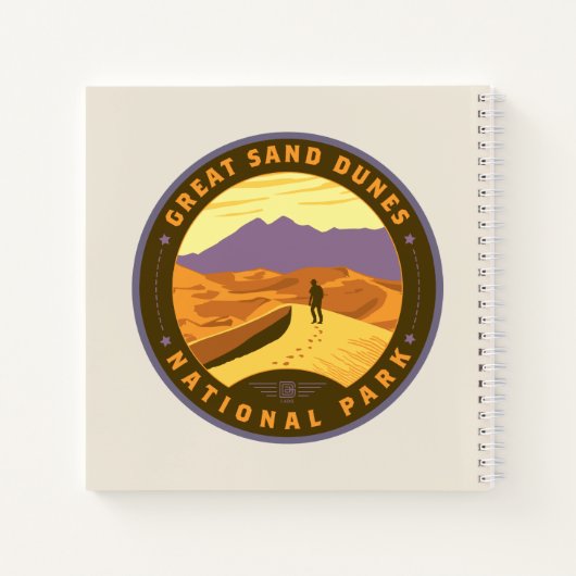 Nationaal park Great Sand Dunes Notitieboek (Achterkant)