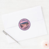 Nationaal park Great Sand Dunes Ronde Sticker (Envelop)
