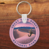 Nationaal park Great Sand Dunes Sleutelhanger (Voorkant)