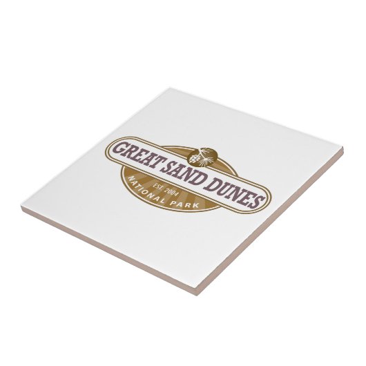 Nationaal park Great Sand Dunes Tegeltje (Zijkant)