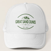 Nationaal park Great Sand Dunes Trucker Pet (Voorkant)