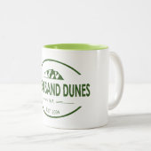 Nationaal park Great Sand Dunes Tweekleurige Koffiemok (Voorkant rechts)