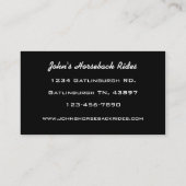 Nationaal park Great Smokie Mountains Visitekaartje (Achterkant)