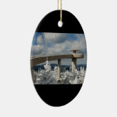 Nationaal park Great Smoky Mountain Keramisch Ornament (Rechts)