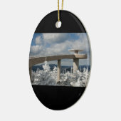 Nationaal park Great Smoky Mountain Keramisch Ornament (Links)