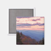 Nationaal park Great Smoky Mountain Magneet (Voorkant / Achterkant)
