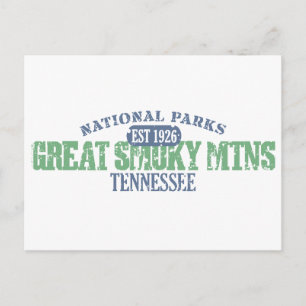 Nationaal park Great Smoky Mountains Briefkaart