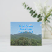 Nationaal park Great Smoky Mountains Briefkaart (Staand voorkant)