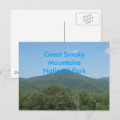 Nationaal park Great Smoky Mountains Briefkaart (Voorkant / Achterkant)