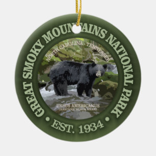 Nationaal park Great Smoky Mountains Keramisch Ornament