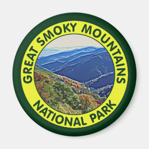 Nationaal park Great Smoky Mountains Magneet