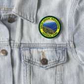 Nationaal park Great Smoky Mountains Ronde Button 5,7 Cm (In situ)