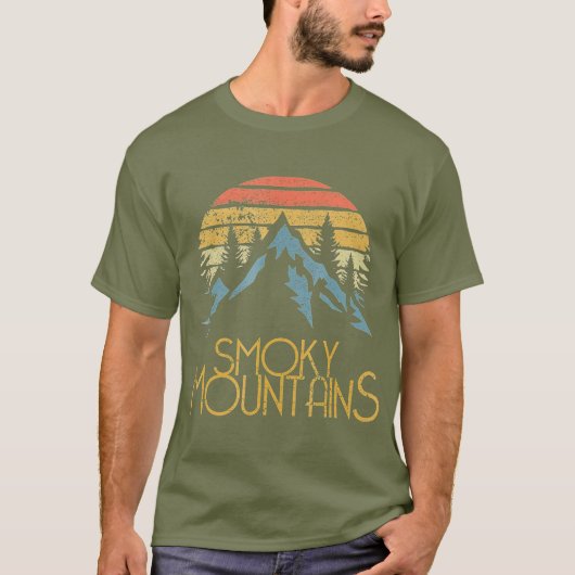 Nationaal park  Great Smoky Mountains T-shirt (Voorkant)