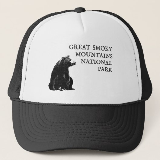 Nationaal park Great Smoky Mountains Trucker Pet (Voorkant)