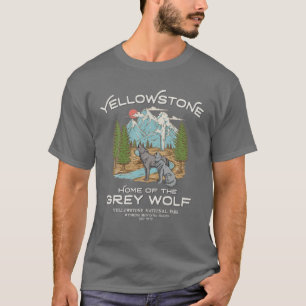  Nationaal Park Grijze Wolf L T-shirt