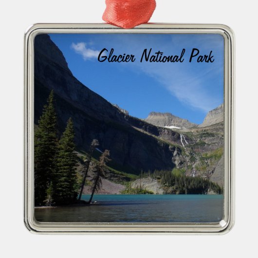 Nationaal park Grinnell Lake - Glacier Metalen Ornament (Voorkant)