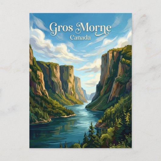 Nationaal park Gros Morne Canada Briefkaart (Voorkant)