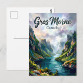 Nationaal park Gros Morne Canada Briefkaart (Voorkant / Achterkant)