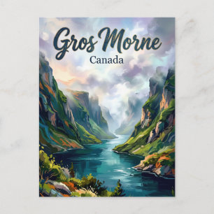 Nationaal park Gros Morne Canada Briefkaart